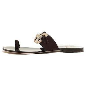 イルサンダロオブカプリ　il Sandalo of Capri サンダル 35 il Sandalo of Capri(イルサンダロオブカプリ)】ラインビジュー